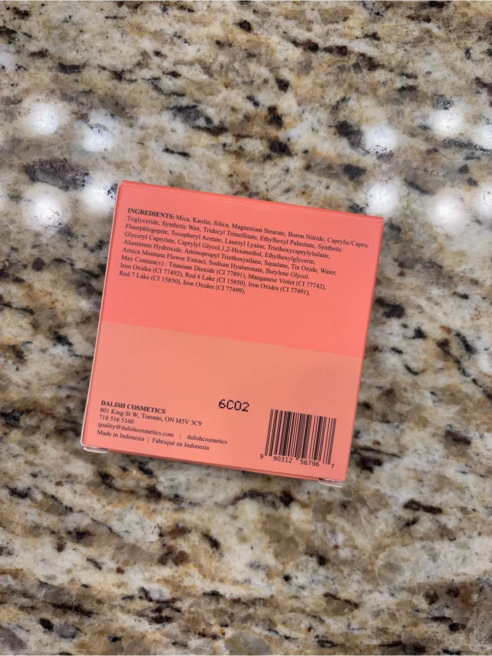 NEW IN BOX- Da Lish Blush Duo - Peachy Keen
